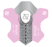 P721 Aluminės nagų formelės "King", 500 vnt.