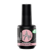I.Am Brush Builder – gelis buteliuke, GLITTER NUDE, 15 ml